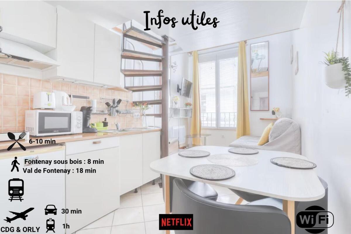 Apartment Sunny Suite-proche Paris & Fontenay-sous-Bois