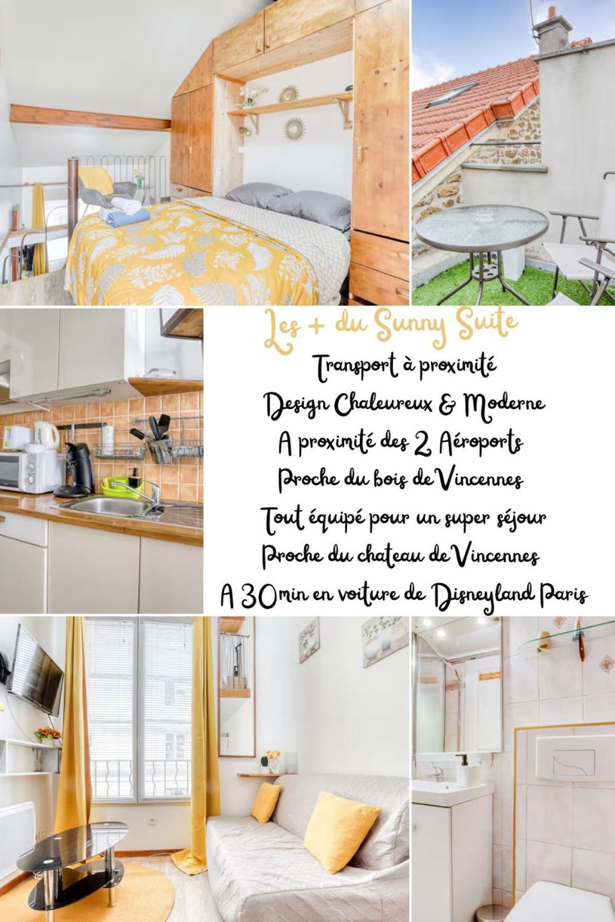 Sunny Suite-proche Paris & Apartment Fontenay-sous-Bois